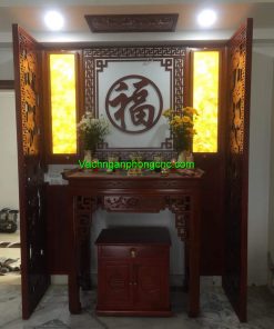 vách ngăn ban thờ