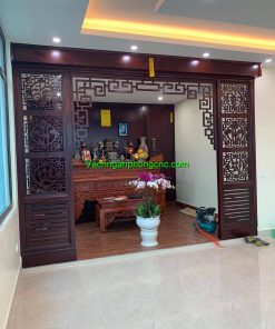 vách ngăn ban thờ