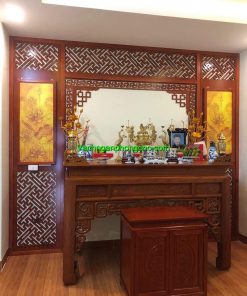vách ngăn ban thờ