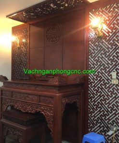 vách ngăn cnc phòng thờ