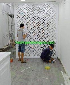 vách ngăn phòng ngủ bằng nhựa