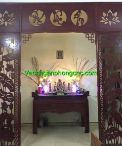 vách ngăn phòng thờ