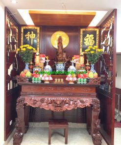 vách ngăn phòng thờ