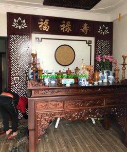vách ngăn phòng thờ