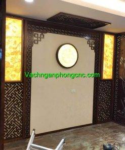 vách ngăn phòng thờ